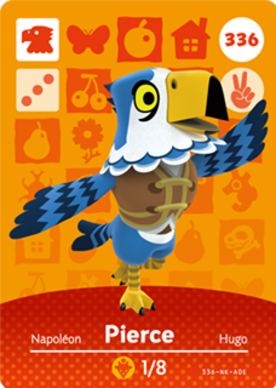 Pierce amiibo Card