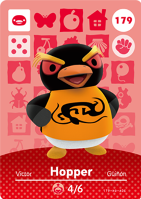 Hopper amiibo Card