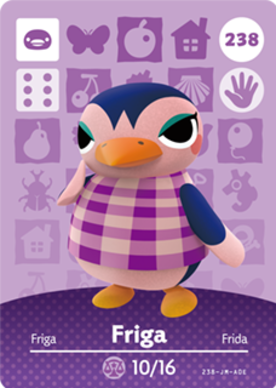 Friga amiibo Card