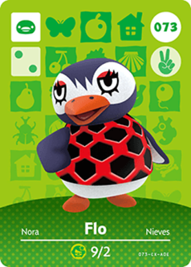 Flo amiibo Card