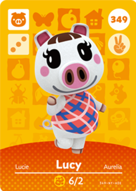 Lucy amiibo Card