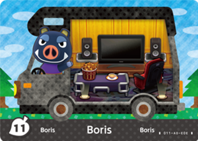 Boris amiibo Card