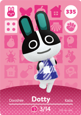 Dotty amiibo Card