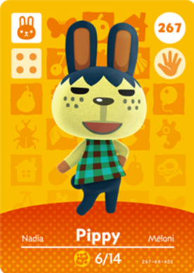 Pippy amiibo Card