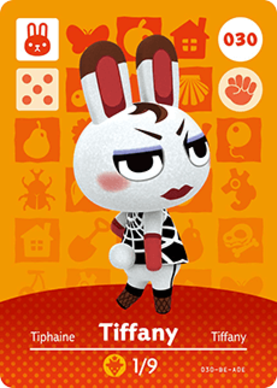Tiffany amiibo Card