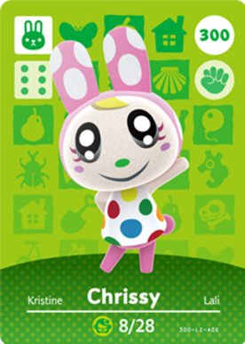 Chrissy amiibo Card