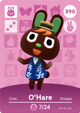 OHare amiibo Card