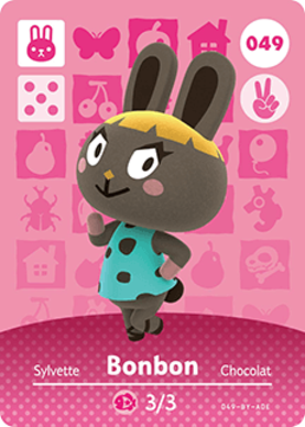 Bonbon amiibo Card