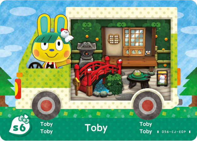 Toby amiibo Card