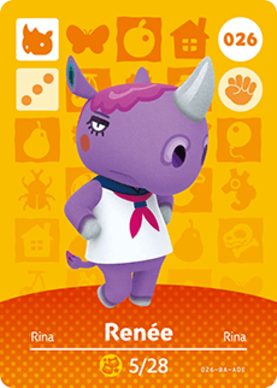 Renée amiibo Card