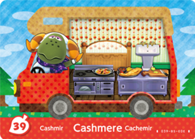 Cashmere amiibo Card