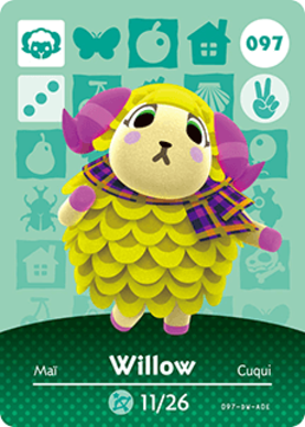 Willow amiibo Card