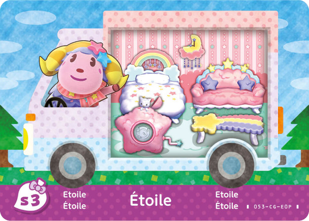 Étoile amiibo Card