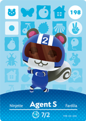 Agent S amiibo Card