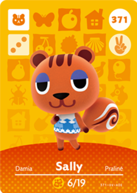 Sally amiibo Card