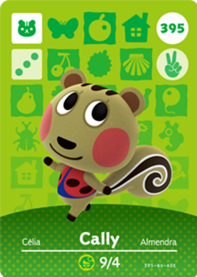 Cally amiibo Card