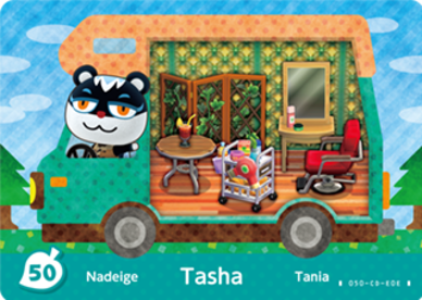 Tasha amiibo Card