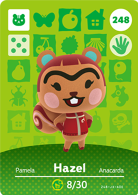 Hazel amiibo Card
