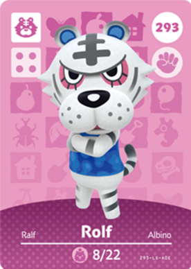 Rolf amiibo Card