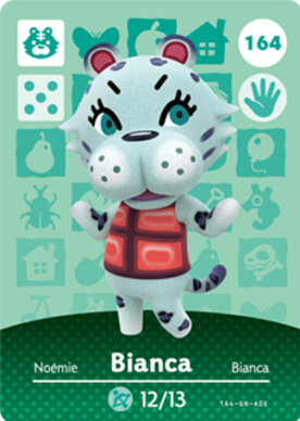 Bianca amiibo Card