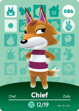 Chief amiibo Card