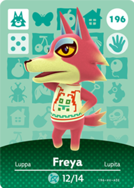 Freya amiibo Card