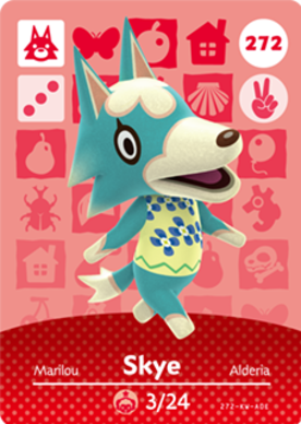 Skye amiibo Card