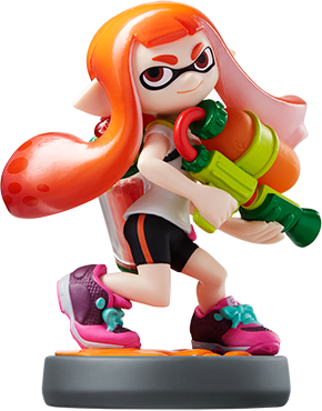 Inkling Girl amiibo Figure