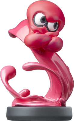 Octoling Octopus amiibo Figure