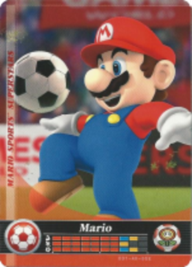 Mario - Soccer amiibo Card