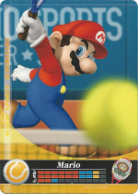 Mario - Tennis amiibo Card