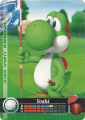 Yoshi - Golf amiibo Card