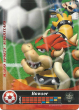 Bowser - Soccer amiibo Card