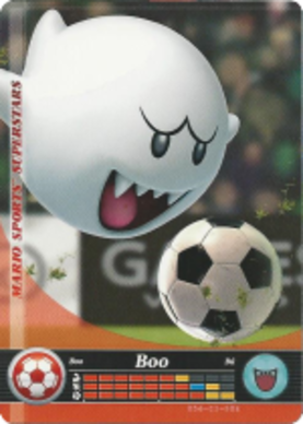 Boo - Soccer amiibo Card