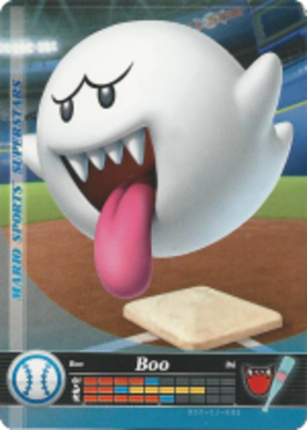 Boo - Baseball amiibo Card