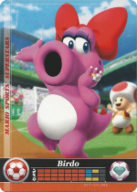 Birdo - Soccer amiibo Card