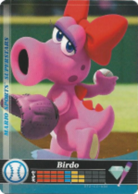 Birdo - Baseball amiibo Card