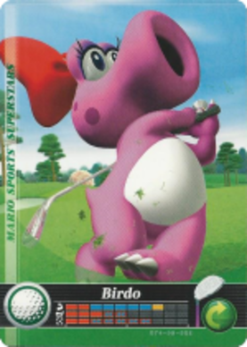 Birdo - Golf amiibo Card