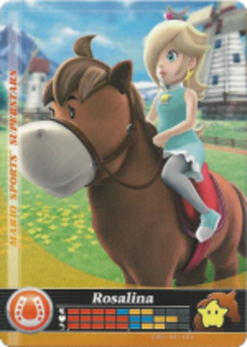 Rosalina - Horse Racing amiibo Card