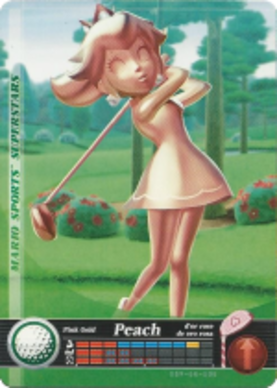 Pink Gold Peach - Golf amiibo Card