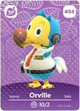Orville amiibo Card