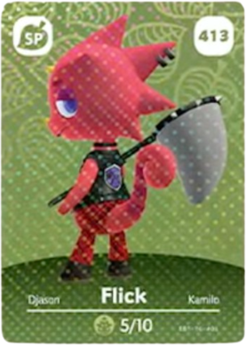 Flick amiibo Card