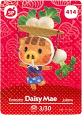Daisy Mae amiibo Card