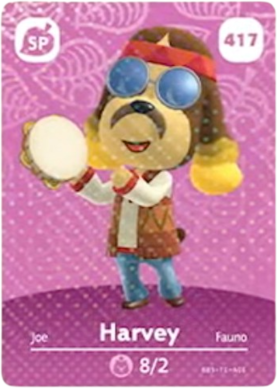 Harvey amiibo Card