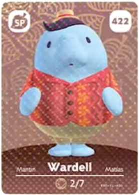 Wardell amiibo Card