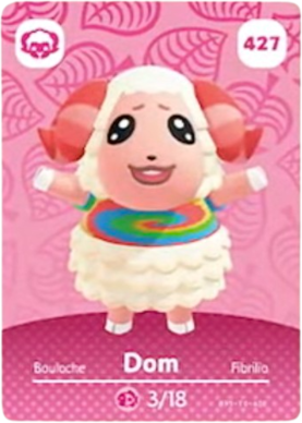 Dom amiibo Card