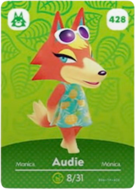 Audie amiibo Card