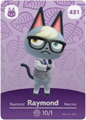 Raymond amiibo Card