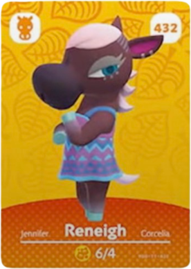 Reneigh amiibo Card