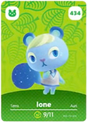 Ione amiibo Card